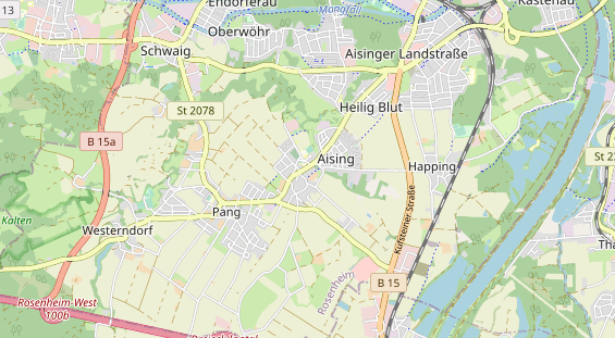 Zahnarzt auf Karte