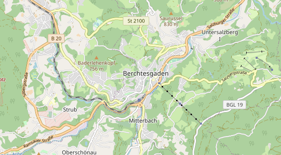 Zahnarzt auf Karte
