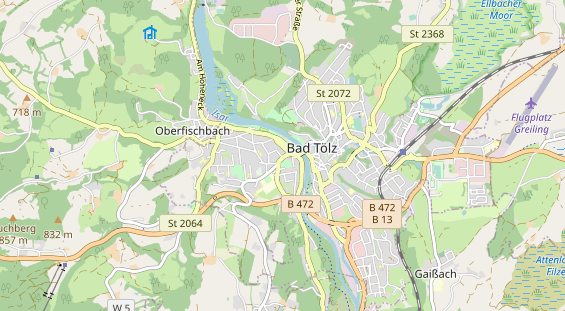 Zahnarzt auf Karte