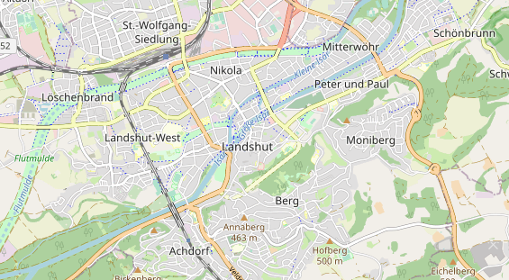Zahnarzt auf Karte