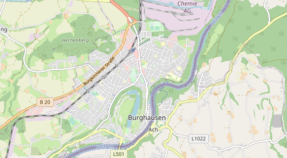 Zahnarzt auf Karte