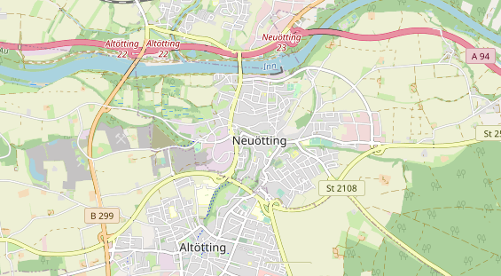 Zahnarzt auf Karte