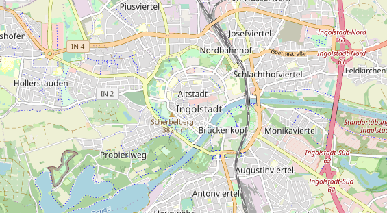 Zahnarzt auf Karte