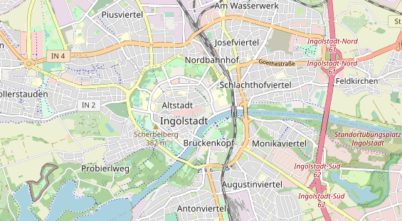 Zahnarzt auf Karte