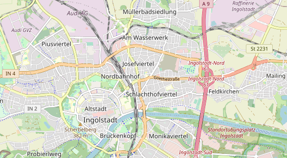 Zahnarzt auf Karte