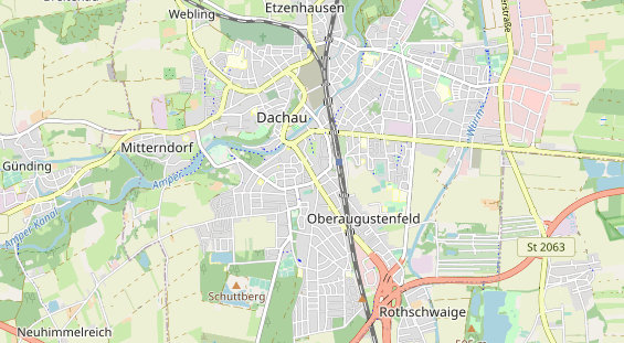 Zahnarzt auf Karte