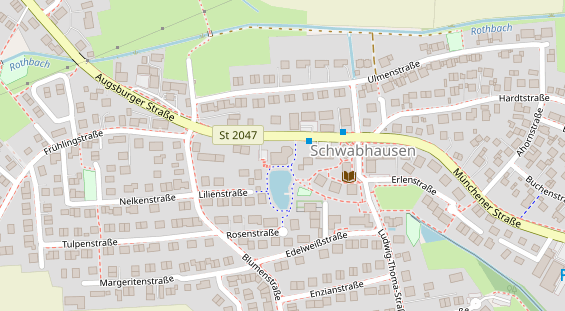 Zahnarzt auf Karte