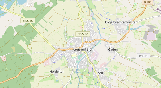 Zahnarzt auf Karte
