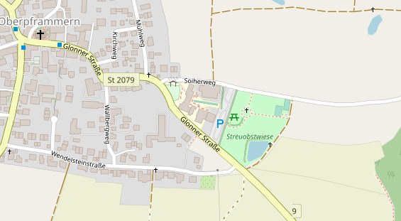 Zahnarzt auf Karte