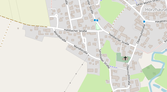 Zahnarzt auf Satellitenbild