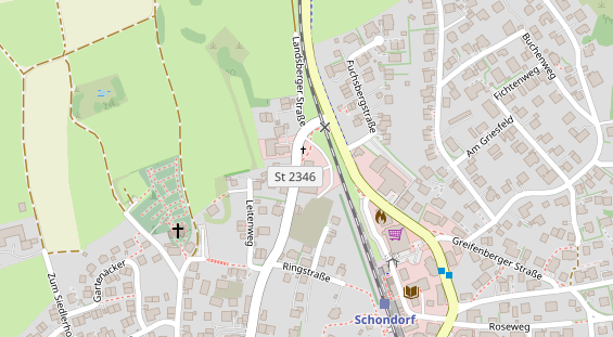 Zahnarzt auf Satellitenbild