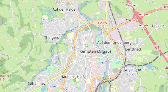 Zahnarzt auf Karte