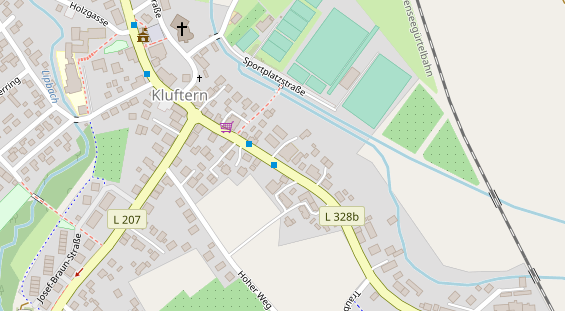 Zahnarzt auf Satellitenbild