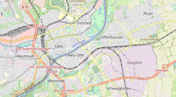 Zahnarzt auf Karte