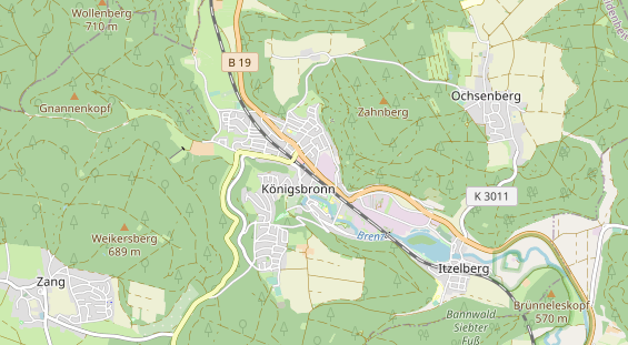 Zahnarzt auf Karte