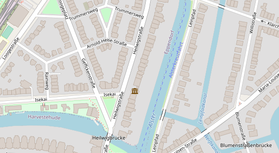 Zahnarzt auf Satellitenbild