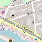 Zahnarzt auf Karte