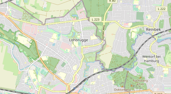 Zahnarzt auf Karte