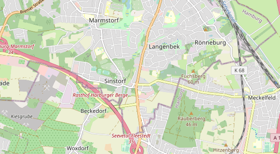 Zahnarzt auf Karte