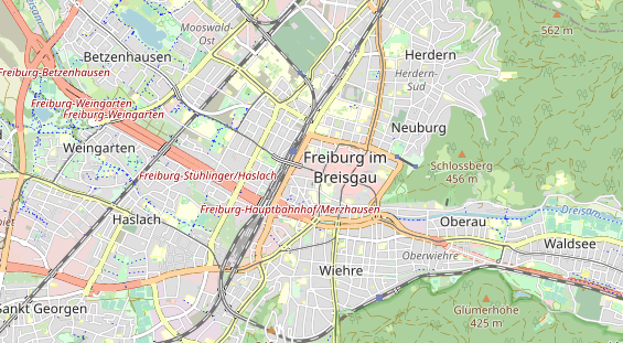 Zahnarzt auf Karte