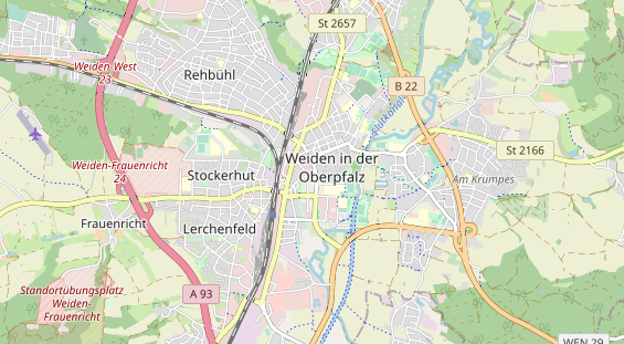 Zahnarzt auf Karte