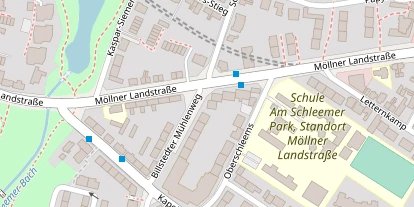 Zahnarzt auf Satellitenbild