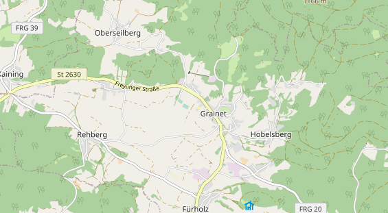 Zahnarzt auf Karte