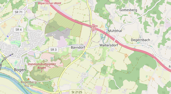 Zahnarzt auf Karte