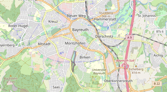 Zahnarzt auf Karte
