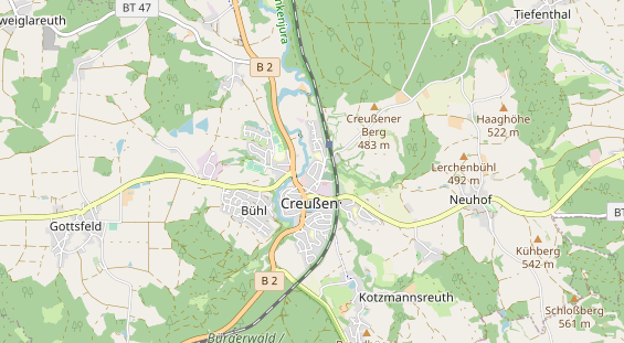 Zahnarzt auf Karte