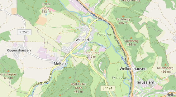 Zahnarzt auf Karte