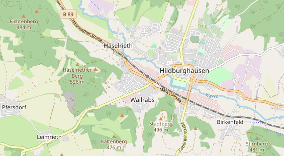 Zahnarzt auf Karte