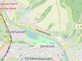 Zahnarzt auf Karte