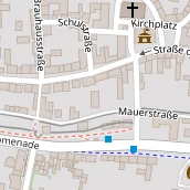 Zahnarzt auf Karte