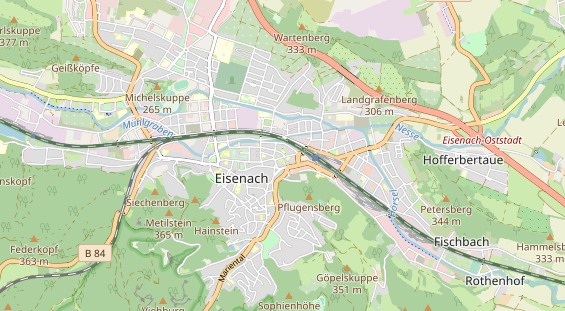 Zahnarzt auf Karte