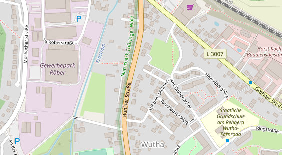 Zahnarzt auf Satellitenbild