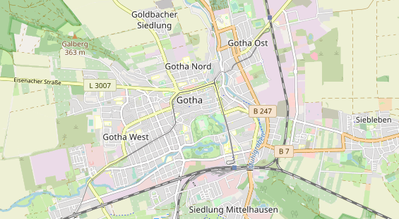 Zahnarzt auf Karte