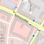 Zahnarzt auf Karte