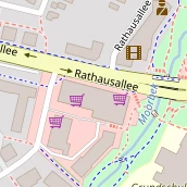 Zahnarzt auf Karte