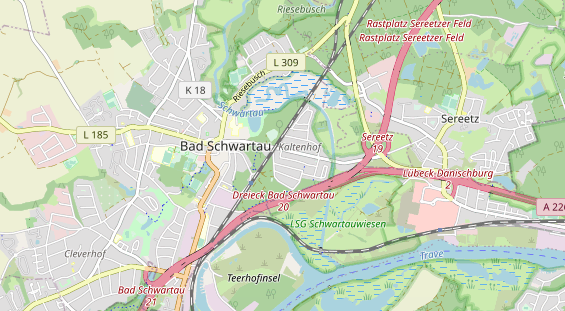 Zahnarzt auf Karte