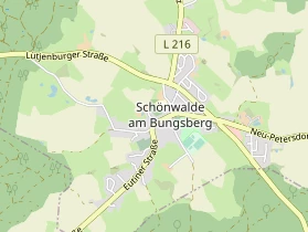 Zahnarzt auf Karte