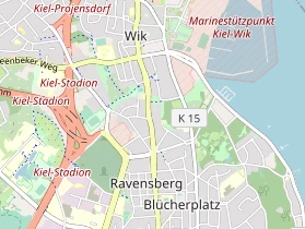 Zahnarzt auf Karte