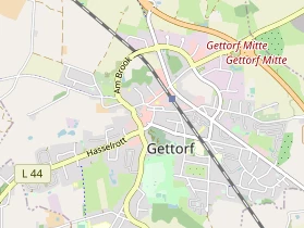 Zahnarzt auf Karte