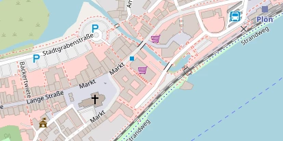 Zahnarzt auf Satellitenbild