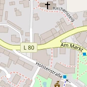 Zahnarzt auf Karte