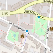 Zahnarzt auf Karte