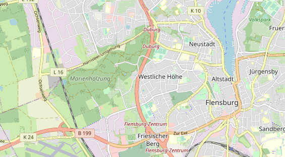 Zahnarzt auf Karte