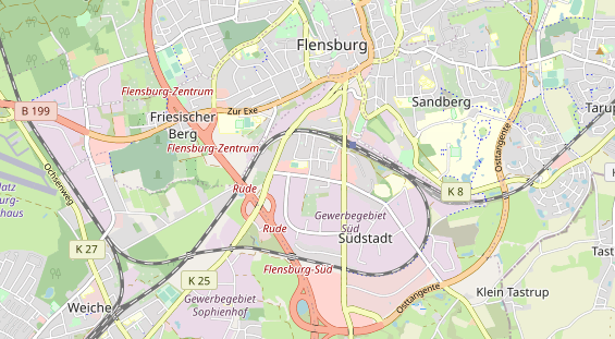 Zahnarzt auf Karte