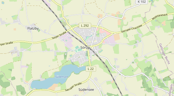 Zahnarzt auf Karte