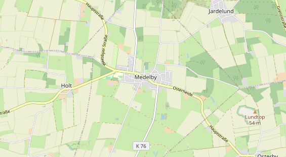 Zahnarzt auf Karte